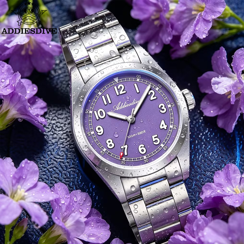 Intervalometer Timer - ADDIESDIVE New Quartz Watches Luxury Sapphire