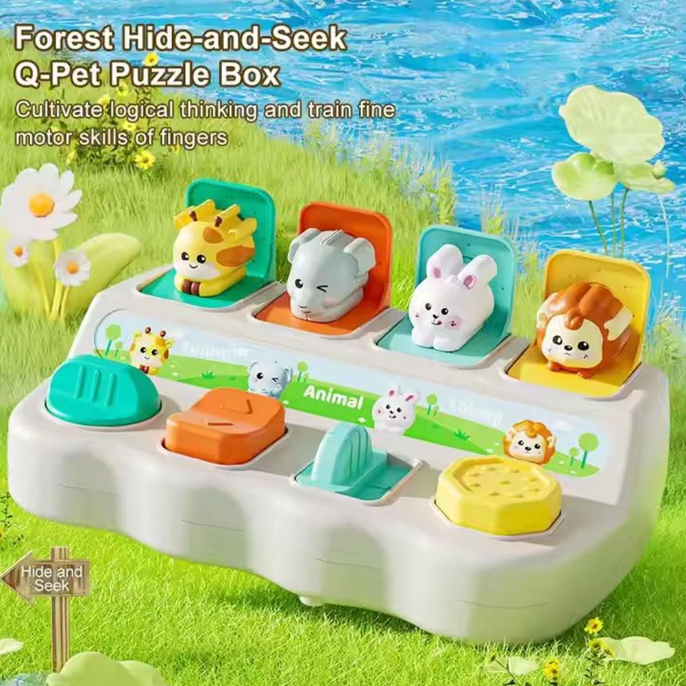 Photography Jokes - Montessori Pop up Animal Toys and