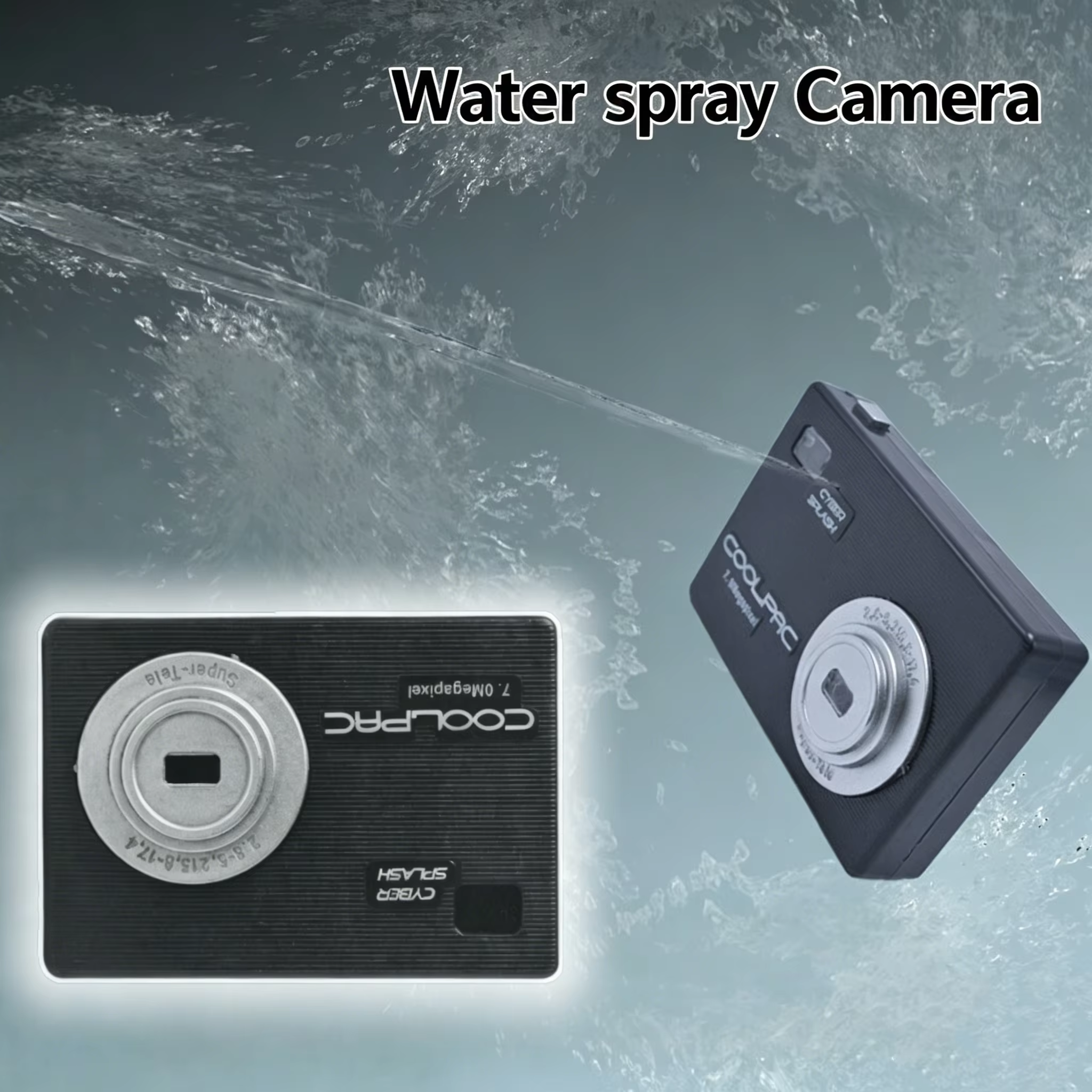Photography Jokes - Realistic Squirt Camera Prank Toy Water