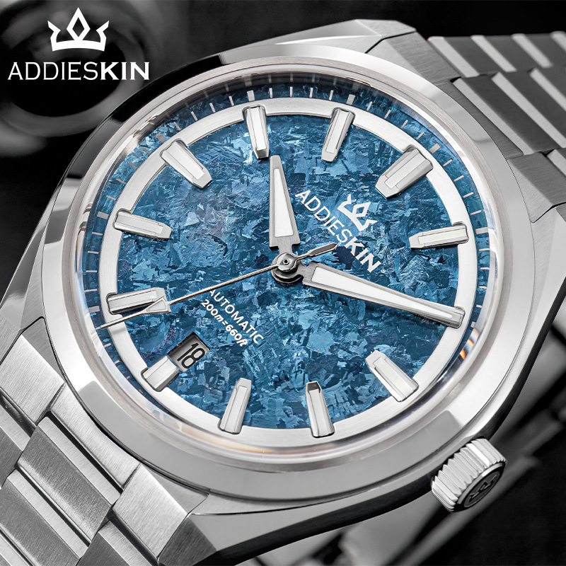 Intervalometer Timer - ADDIESKIN K006 Blue Crystallized Titanium Dial
