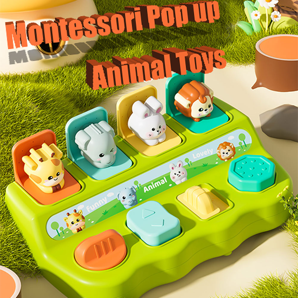 Photography Jokes - Interactive Pop Up Animals Toys Kids