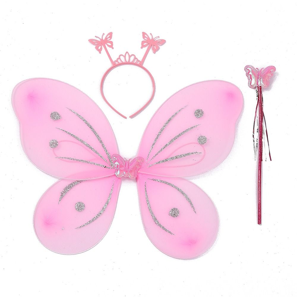 3Pcs/Set Glitter Butterfly Fai - Photography Cheat Sheet recension och pris