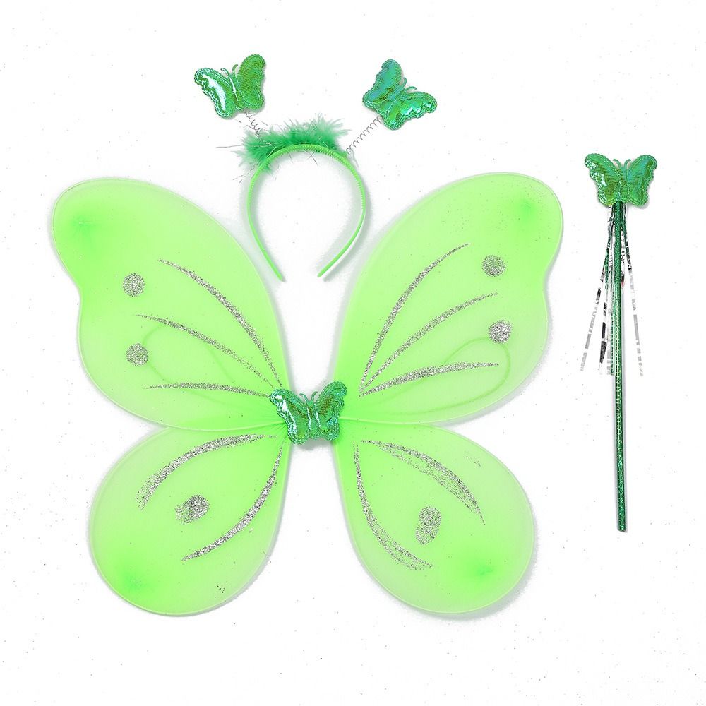 3Pcs/Set Glitter Butterfly Fai - Photography Cheat Sheet recension och pris