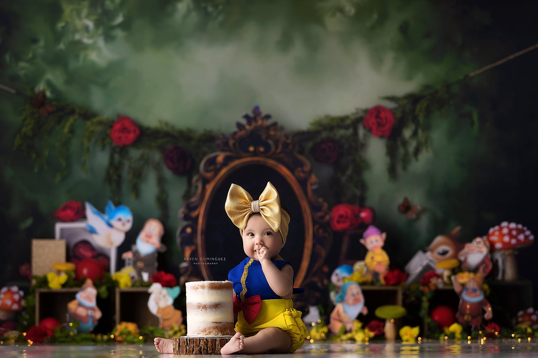 Jungle Princess Backdrops Cake - Photography Trick recension och pris