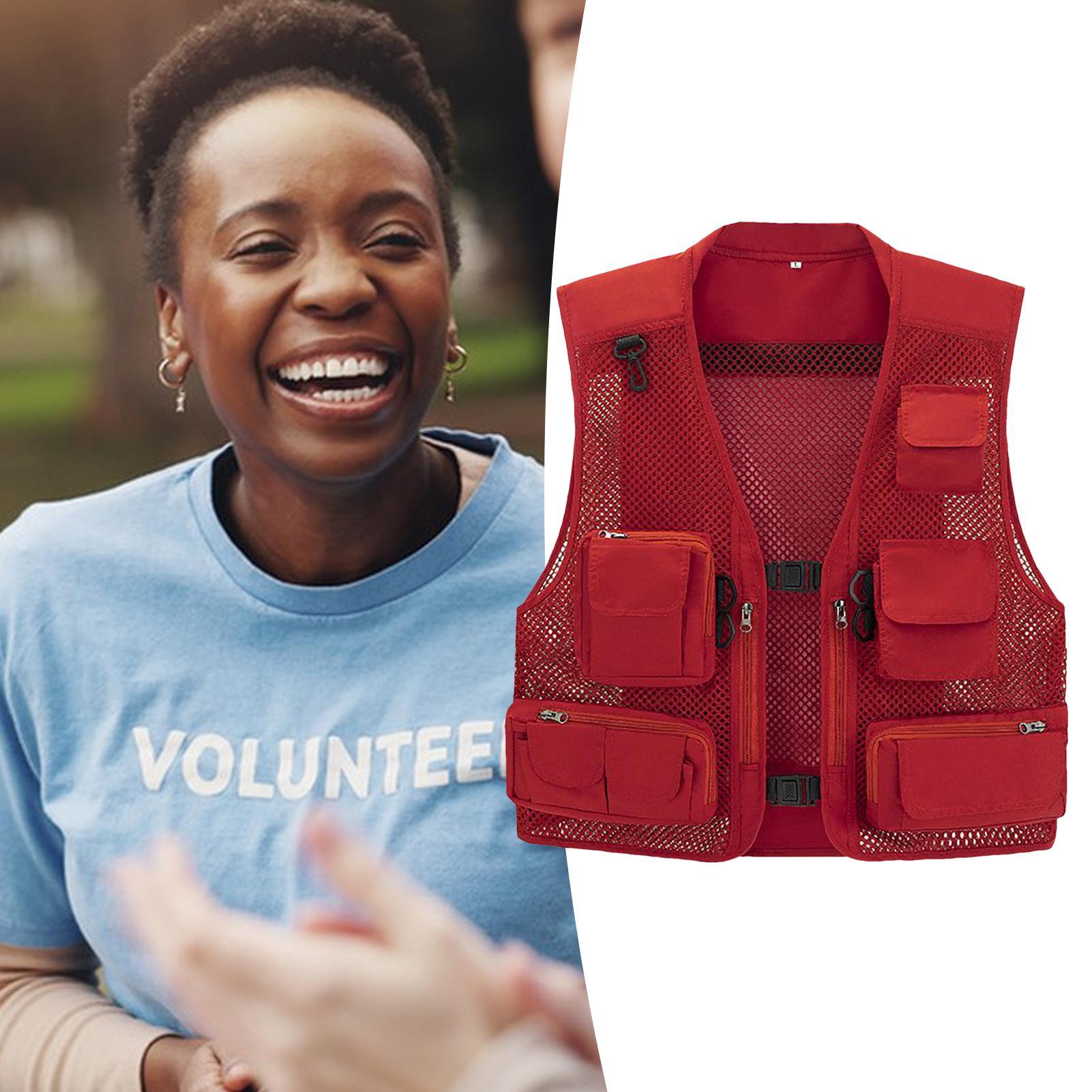 Mesh Fishing Vest Multi Pocket - Photography Jacket recension och pris