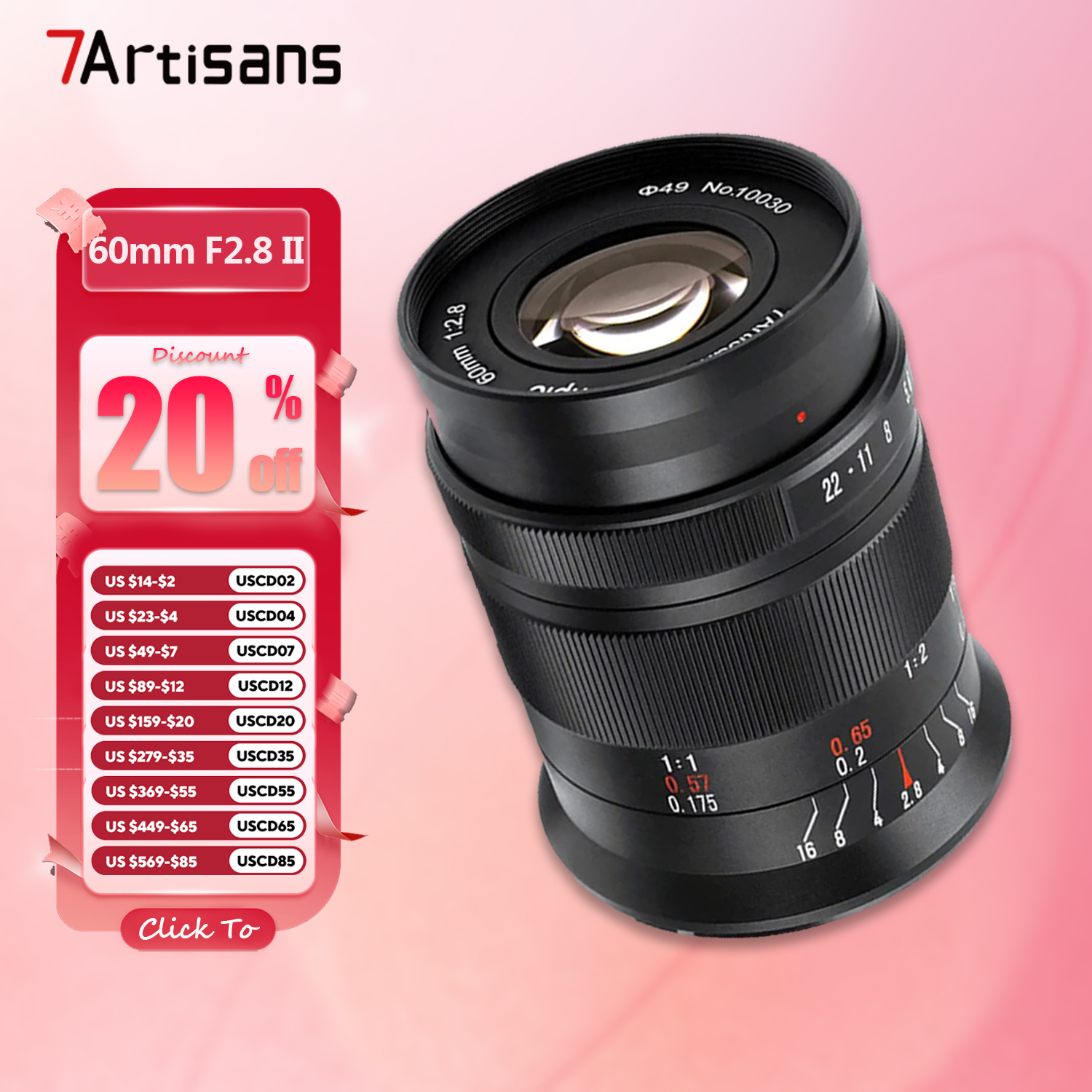 7artisans APS-C 60mm F2.8 II C - Photography Trick recension och pris