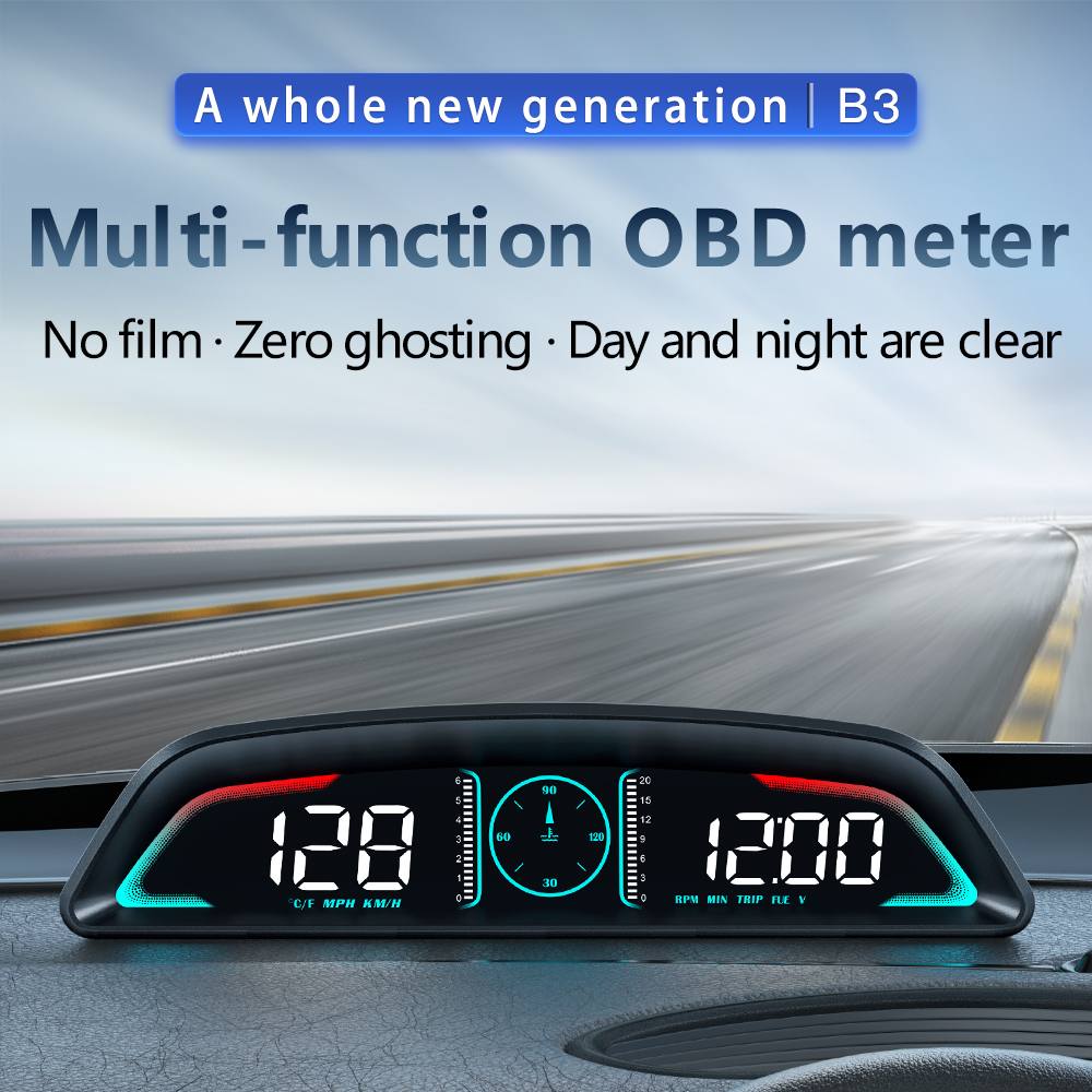 Multi OBD Meter B3 Head Up Dis - Intervalometer Timer recension och pris