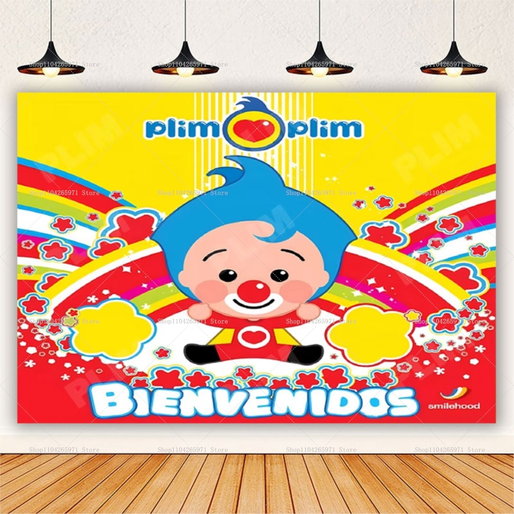 Plim Plim Clown Backdrop Carto - Photography Trick recension och pris