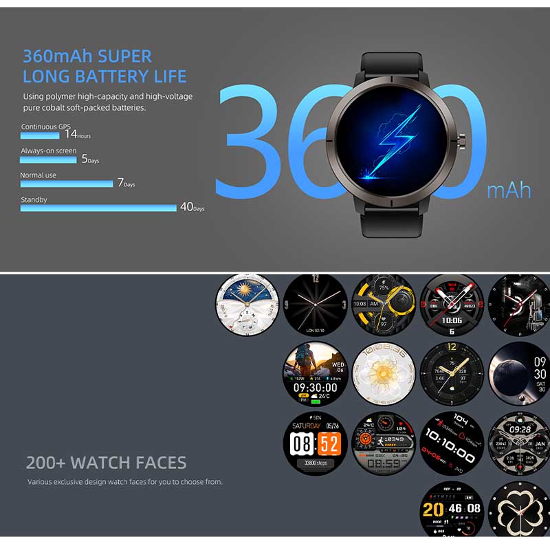 2026 GPS Smart Watch AMOLED 1. - Intervalometer Timer recension och pris