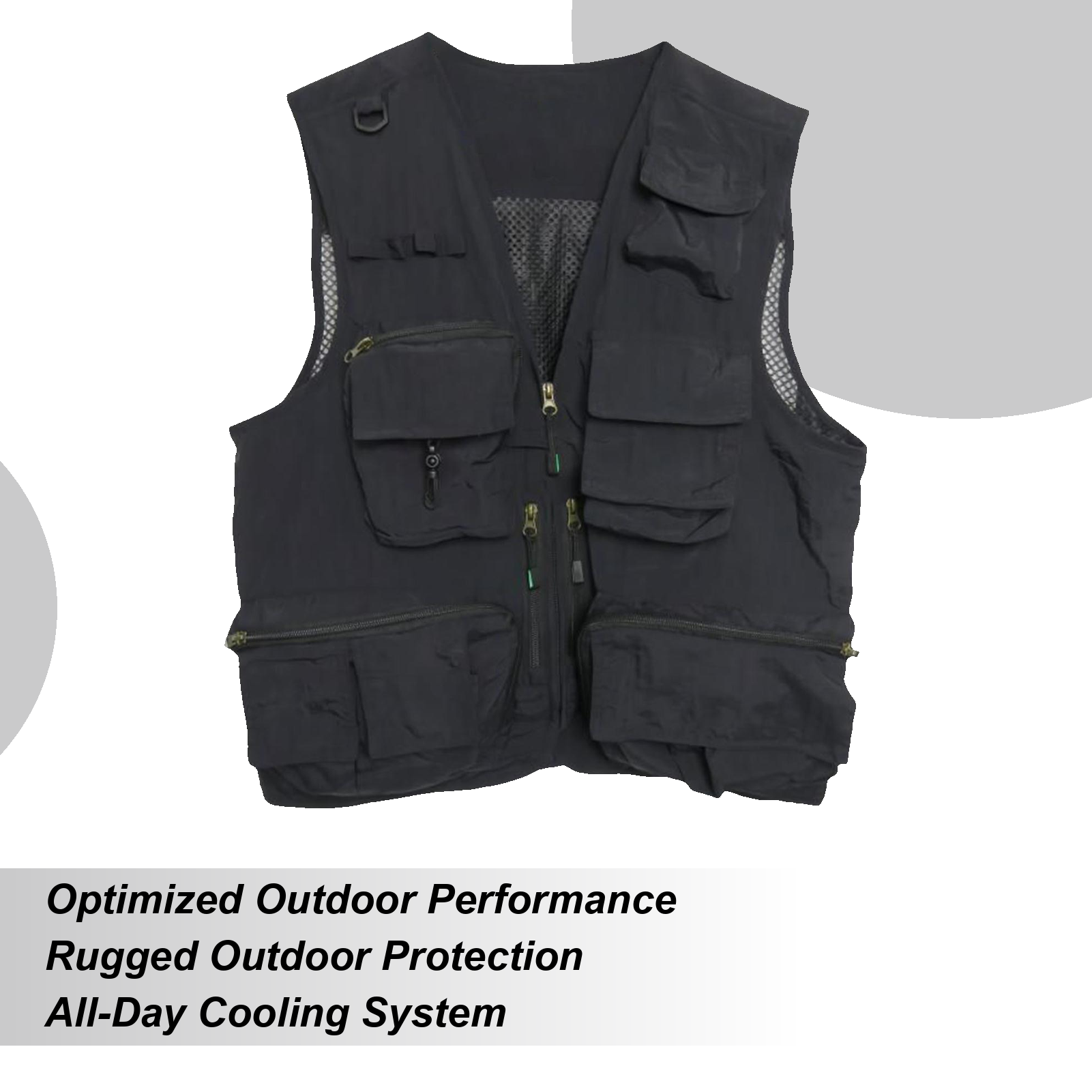 Fishing Vest Photography Vest  - Photography Jacket recension och pris