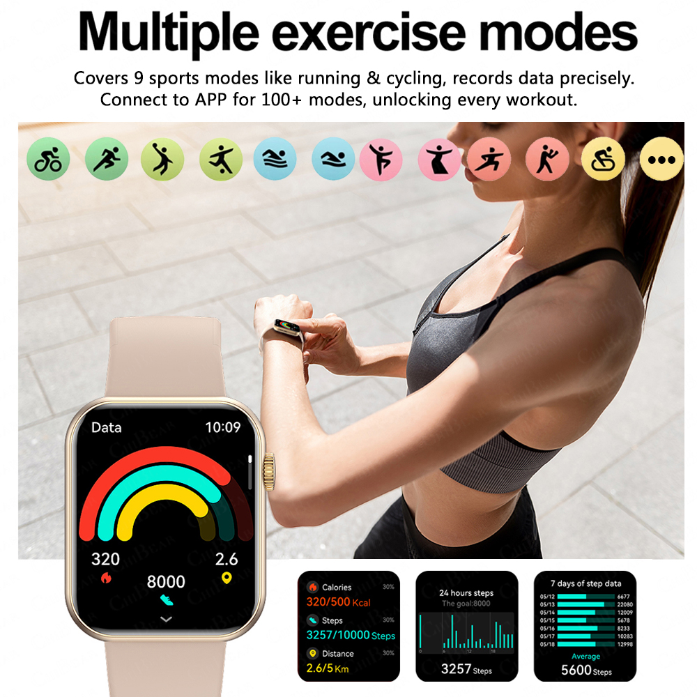 2025 New Sports Smart Watch Me - Intervalometer Timer recension och pris