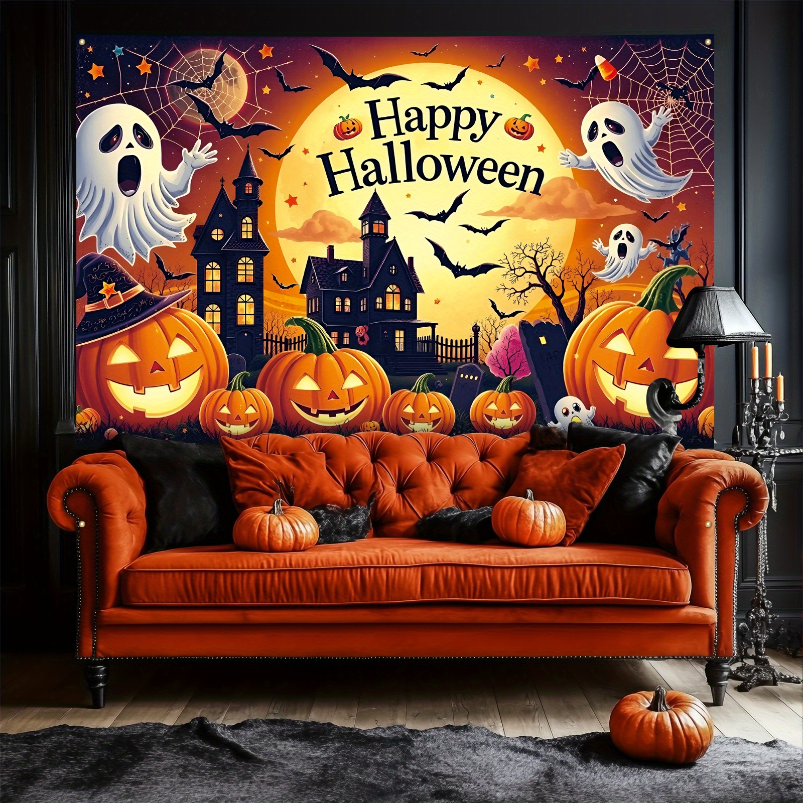 Halloween Photography Backdgro - Photography Trick recension och pris