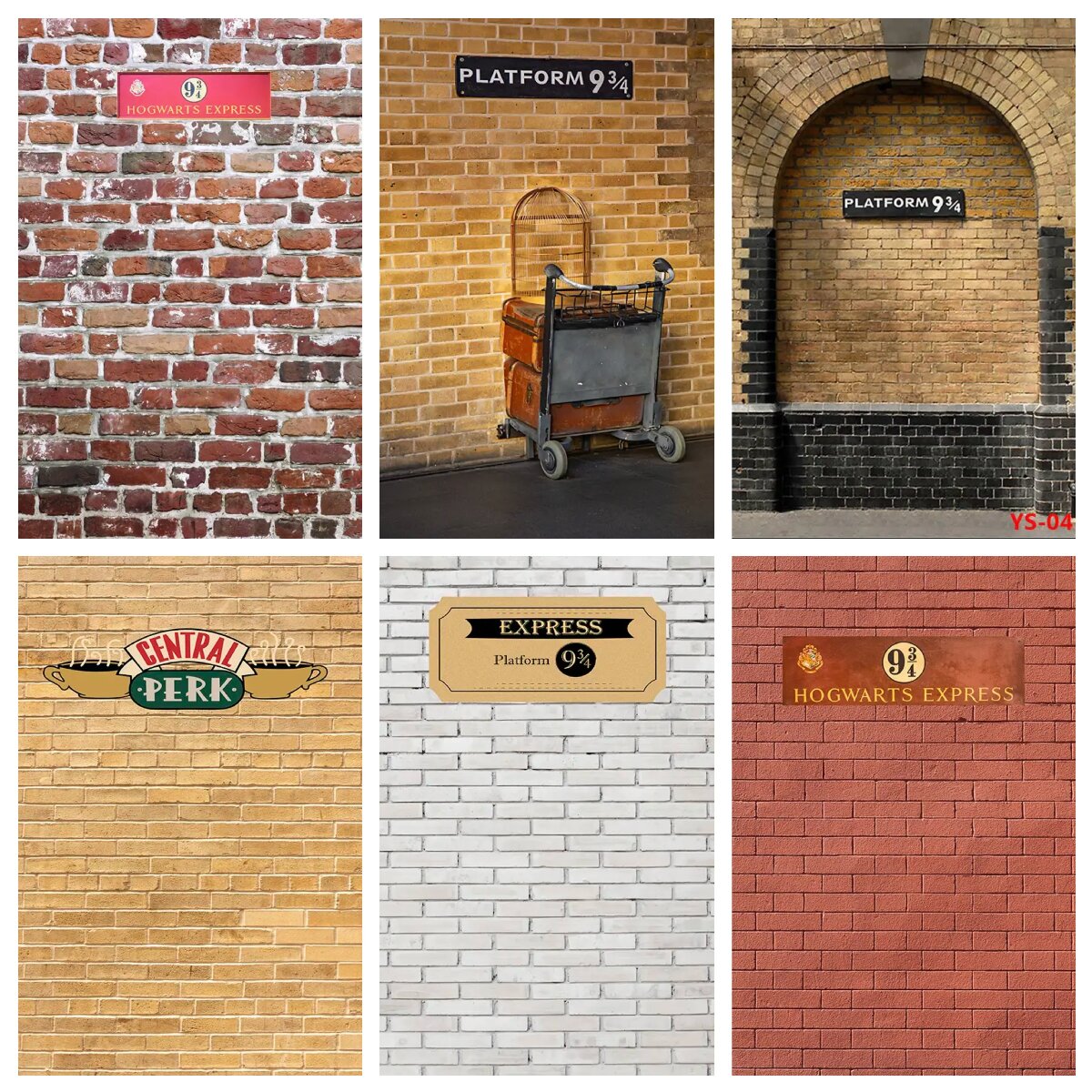 Platform 9 3/4 King railway St - Photography Trick recension och pris