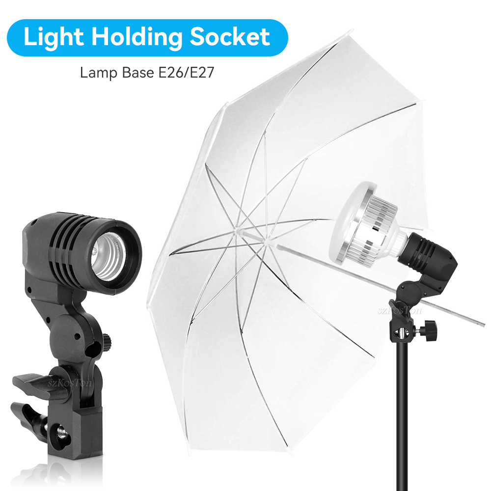 2PCS/1PC E27 Single Head Bulb  - Photography Umbrella Lights recension och pris