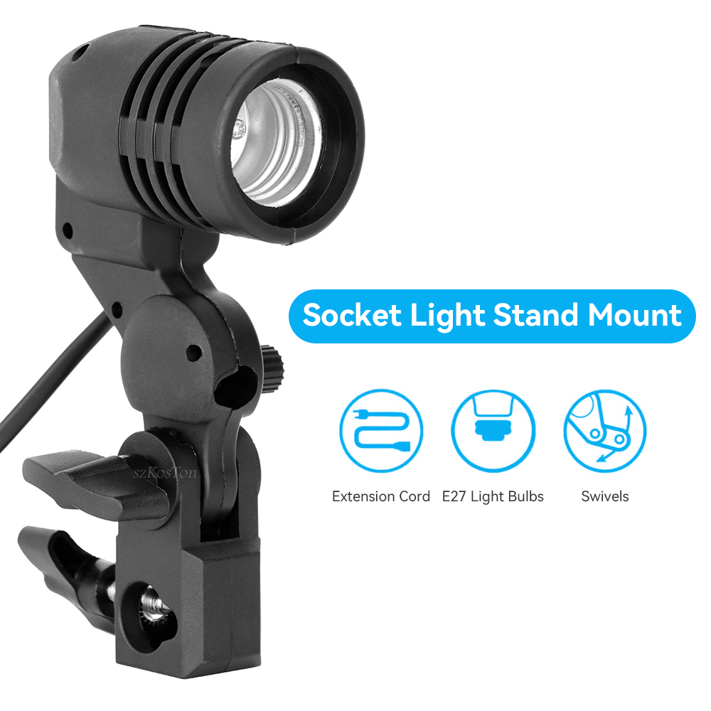 2PCS/1PC E27 Single Head Bulb  - Photography Umbrella Lights recension och pris