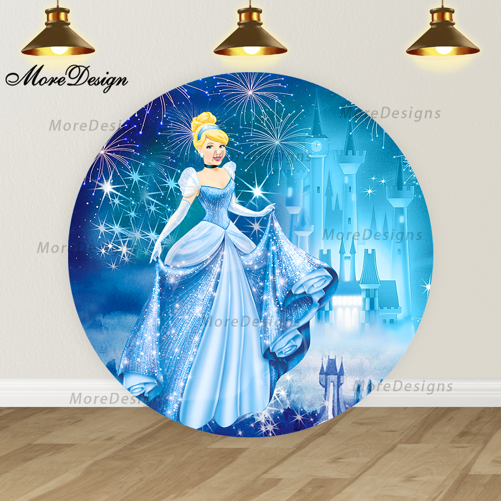 Cinderella Round Backdrop Baby - Photography Cheat Sheet recension och pris