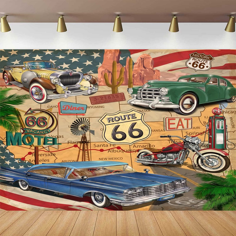 Vintage Route 66 Photography B - Photography Roadmap recension och pris