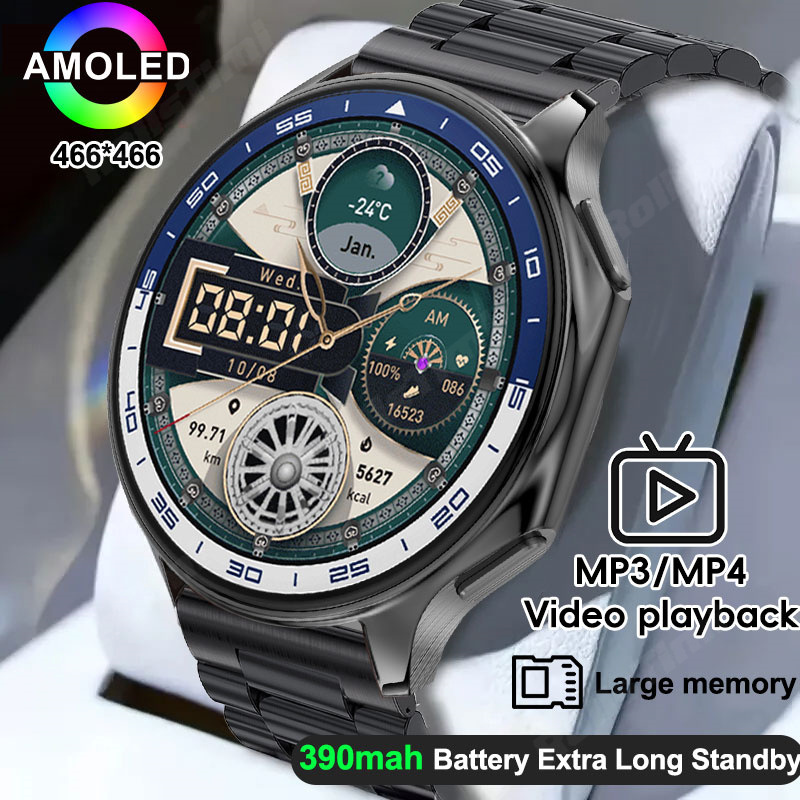1.43 AMOLED Smart Watch 3D Sur - Intervalometer Timer recension och pris