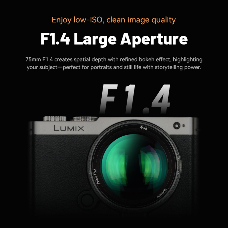 7artisans Full Frame 75mm F1.4 - Photography Trick recension och pris