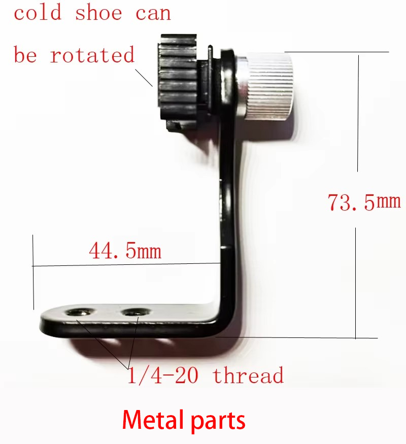 L type full Metal cold shoe br - Hot Shoe Adapter recension och pris