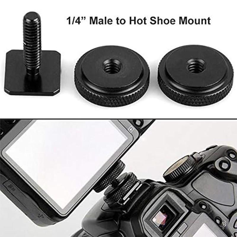 10/14pcs Camera Screw Adapter  - Hot Shoe Adapter recension och pris