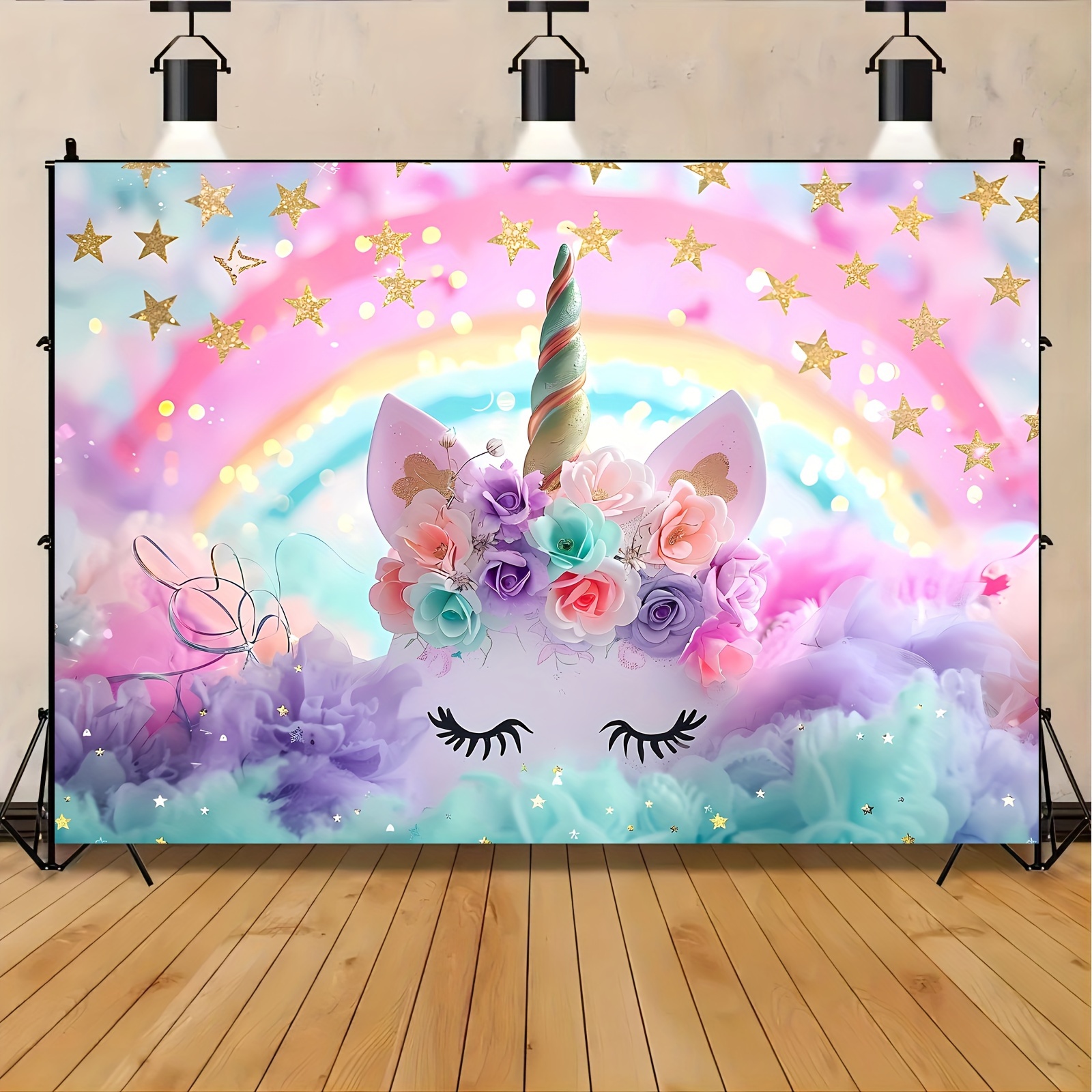 Magical Unicorn Photo Backdrop - Photography Trick recension och pris