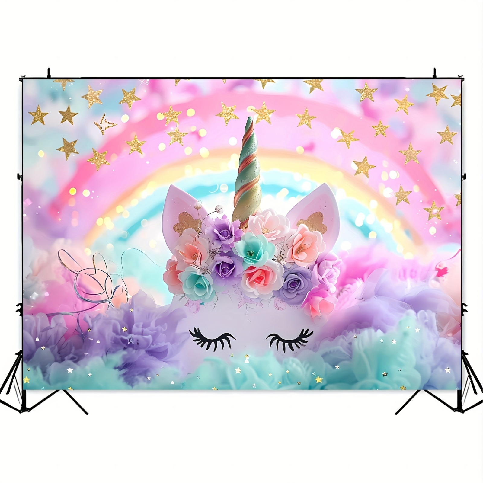 Magical Unicorn Photo Backdrop - Photography Trick recension och pris