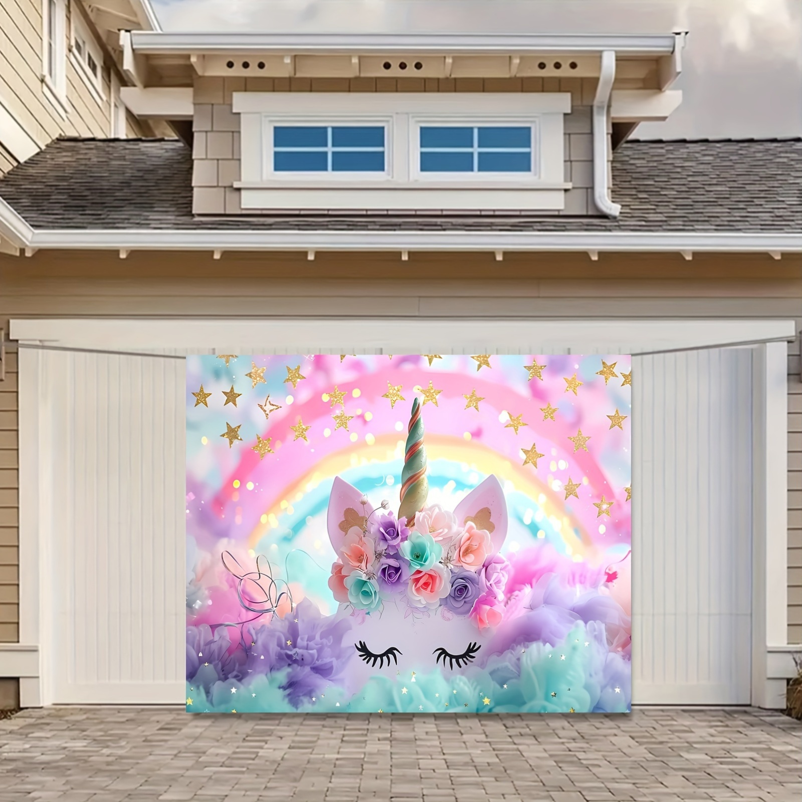 Magical Unicorn Photo Backdrop - Photography Trick recension och pris