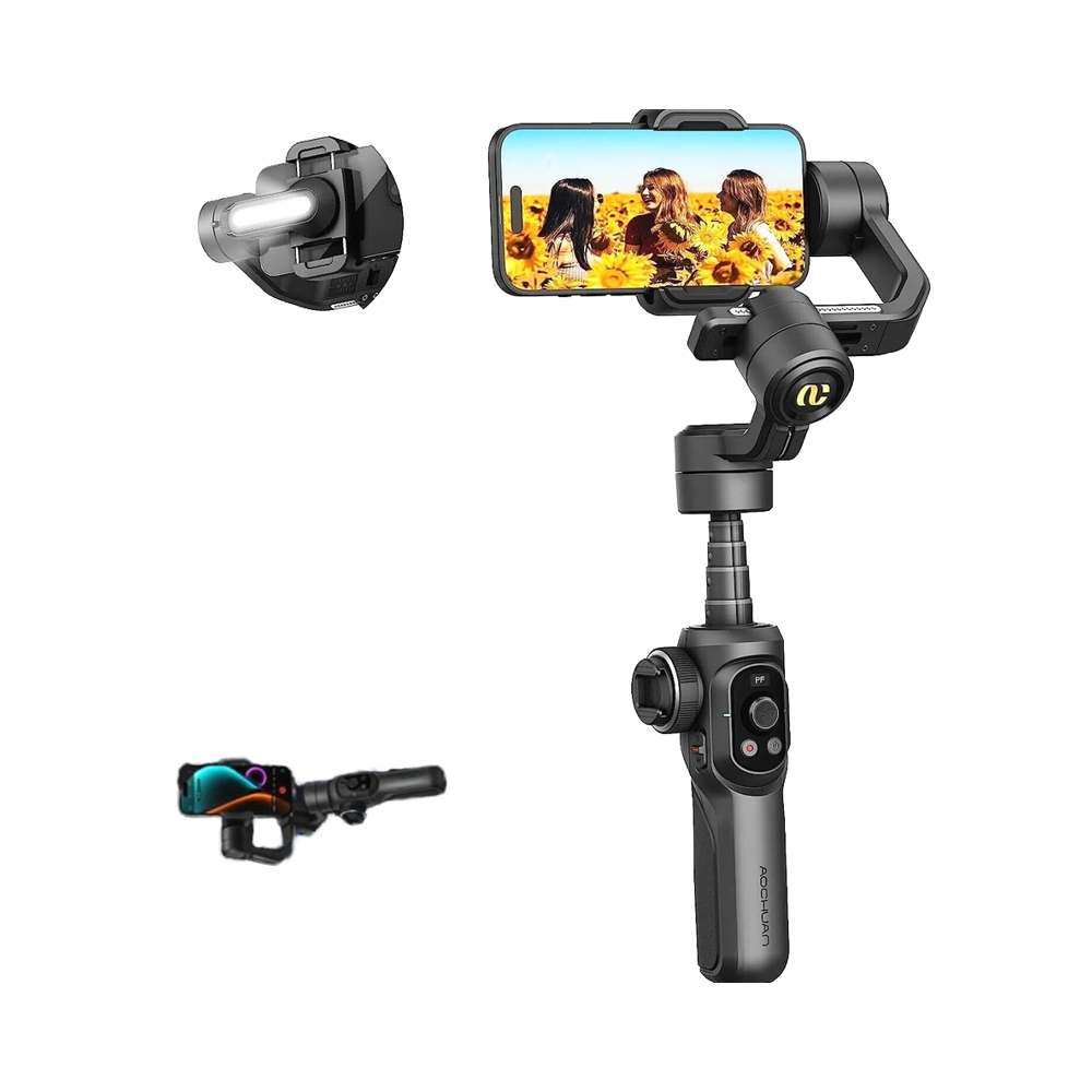 AOCHUAN Smart 2S 3-Axis Handhe - Handheld Stabilizer Gimbal recension och pris