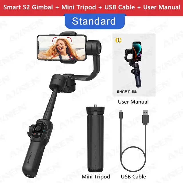 AOCHUAN Smart 2S 3-Axis Handhe - Handheld Stabilizer Gimbal recension och pris