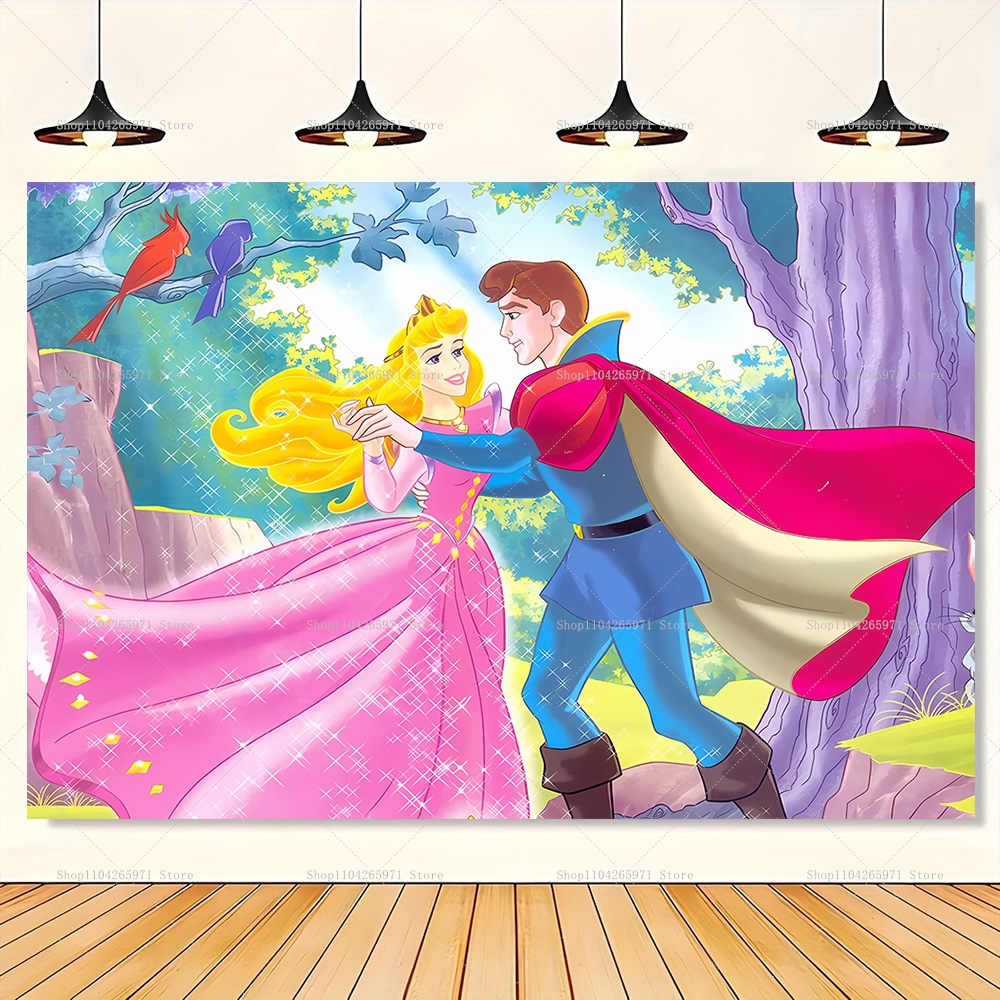 Sleeping Beauty Cartoon Backdr - Photography Trick recension och pris