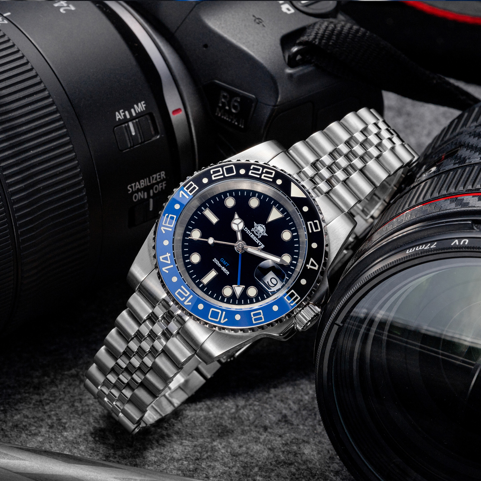 ADDIESDIVE AD2050 Luxury GMT W - Intervalometer Timer recension och pris