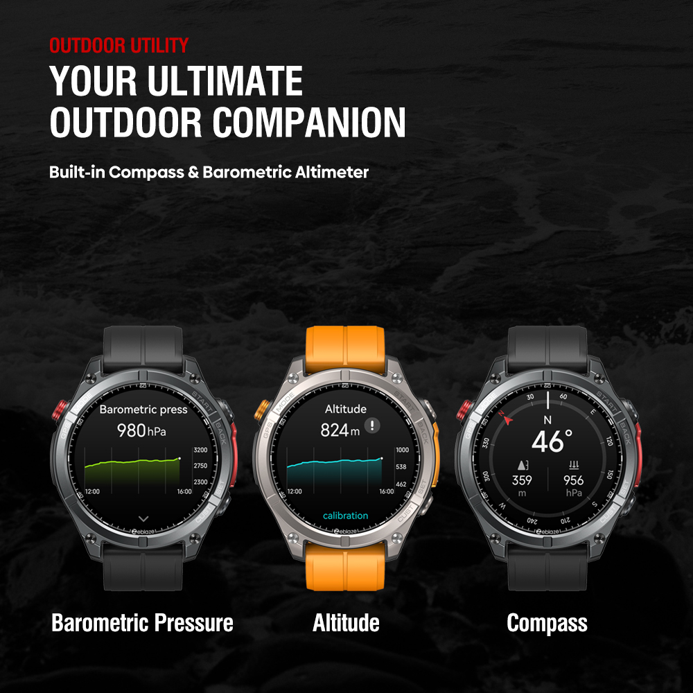 NEW Zeblaze Stratos 4 GPS Smar - Intervalometer Timer recension och pris