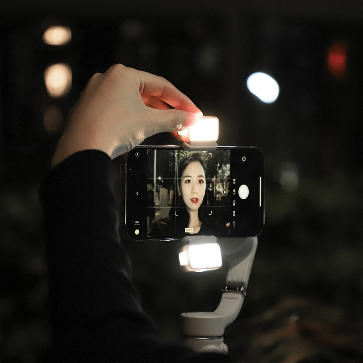 【BAAZ Fast 】Fill Light for Mob - Handheld Stabilizer Gimbal recension och pris