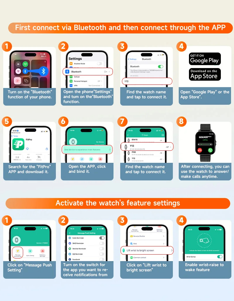 Smart Watch For Android IOS Wa - Intervalometer Timer recension och pris