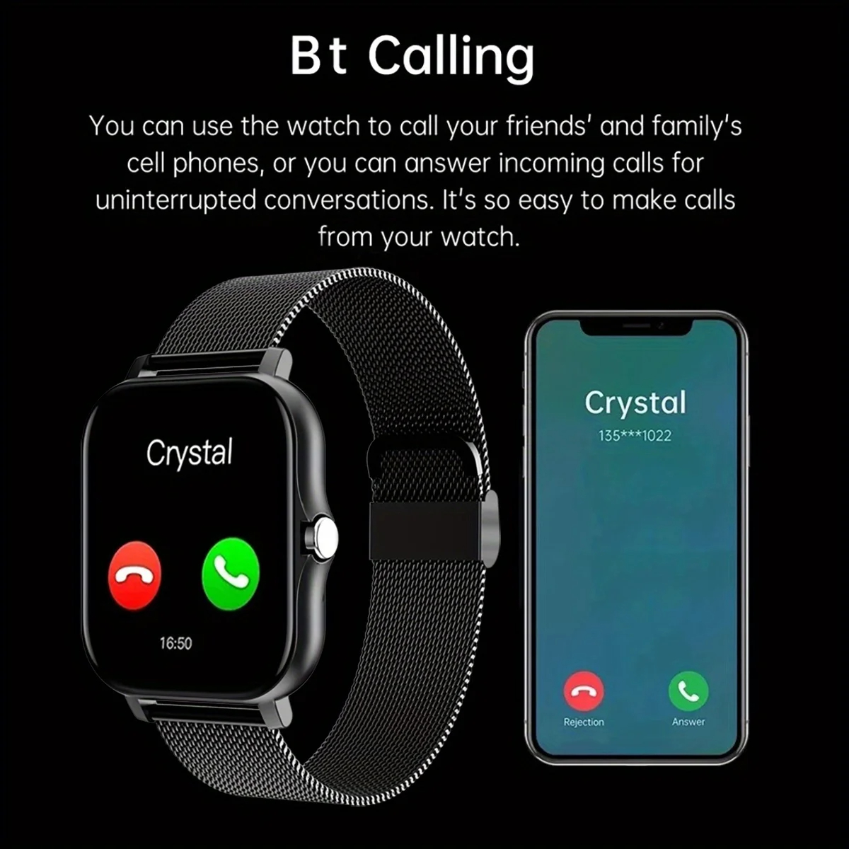 Smart Watch For Android IOS Wa - Intervalometer Timer recension och pris