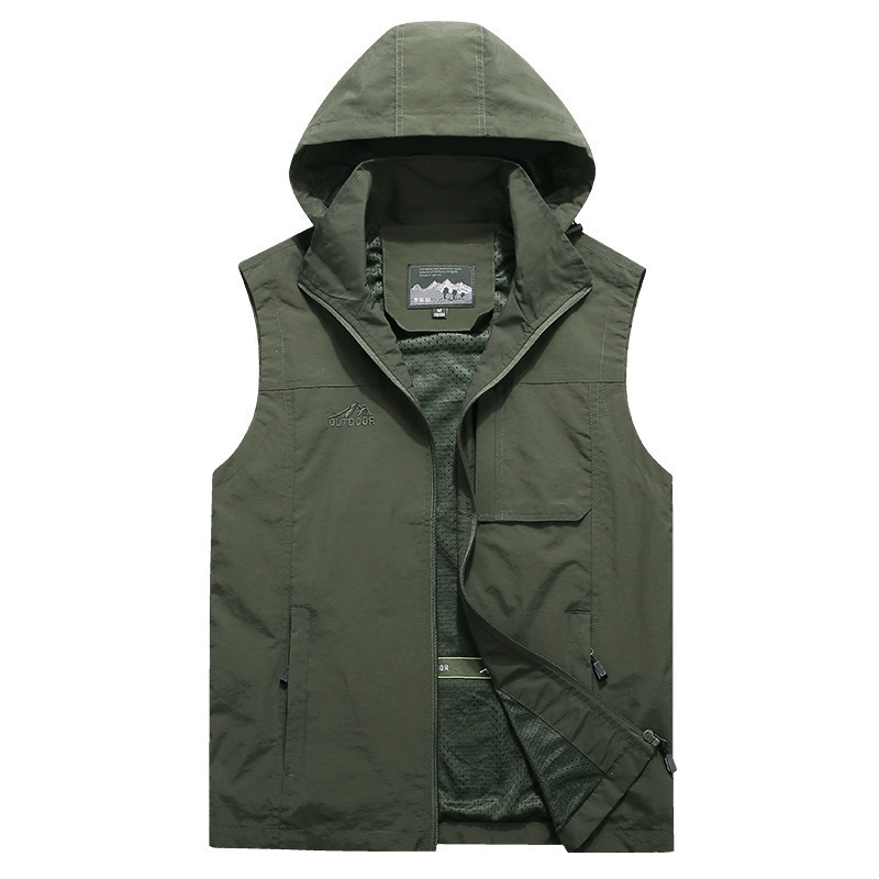 Men Outdoor Hooded Detachable  - Photography Jacket recension och pris