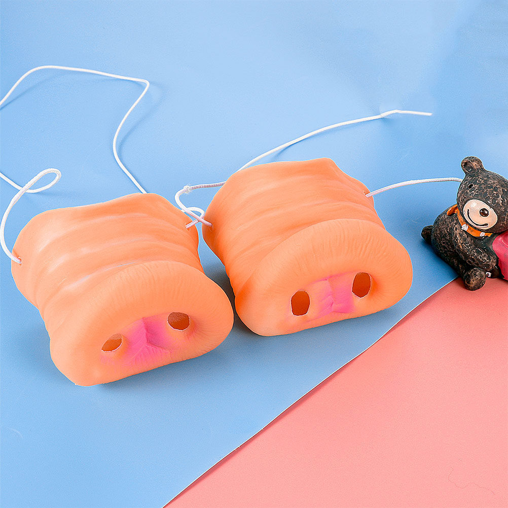 3Pcs Pig Nose Simulation Elast - Photography Jokes recension och pris