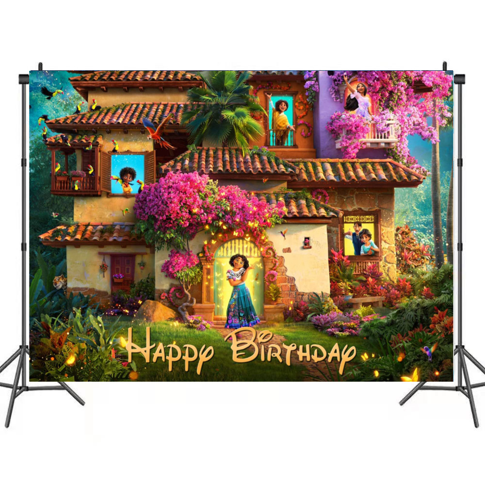 Charming Encanto Photo Backdro - Photography Trick recension och pris