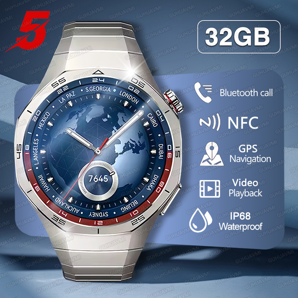 2026 New Watch 5 Pro GPS Map N - Intervalometer Timer recension och pris