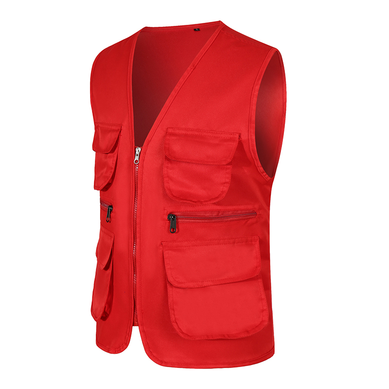 Men Multi Sleeveless Pocket Wa - Photography Jacket recension och pris