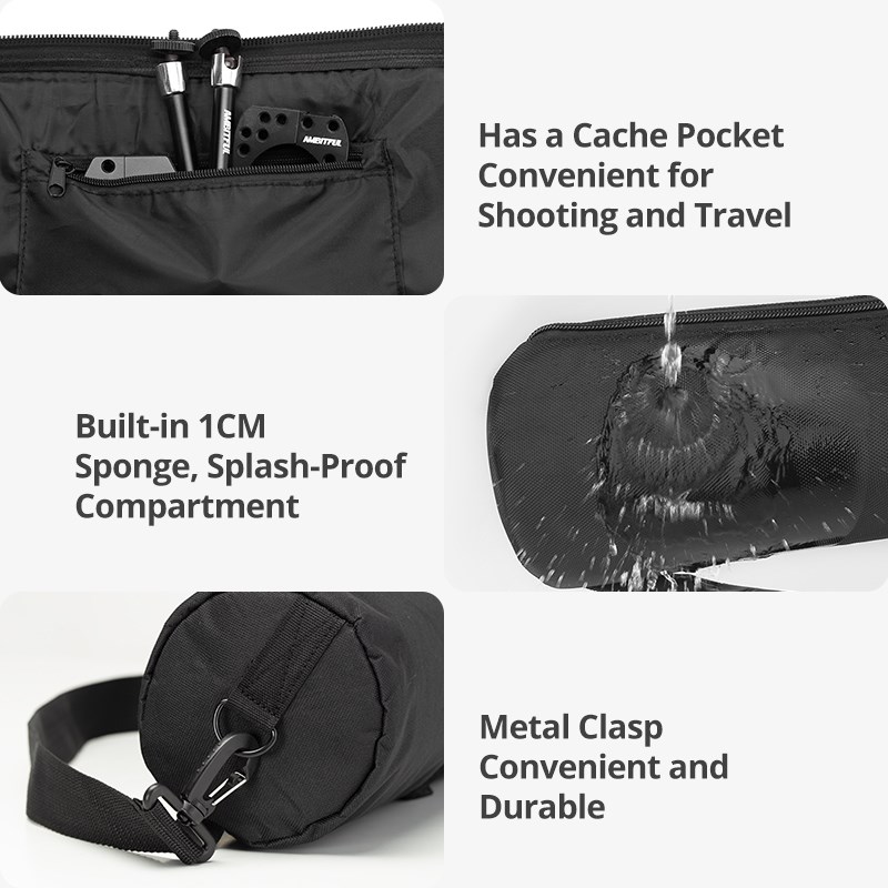AMBITFUL 100cm - 125cm Padded  - Photography Umbrella Light recension och pris