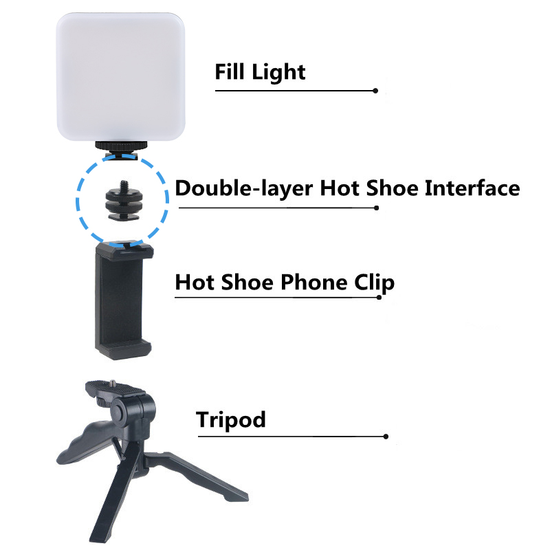 1/4 Hot Shoe Mount Phone Holde - Hot Shoe Adapter recension och pris