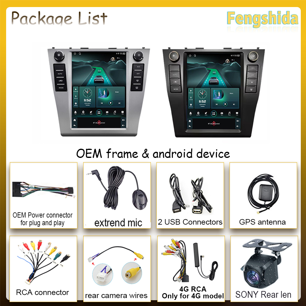 9.7 Inch Android 15 For Toyota - Photography Xv recension och pris