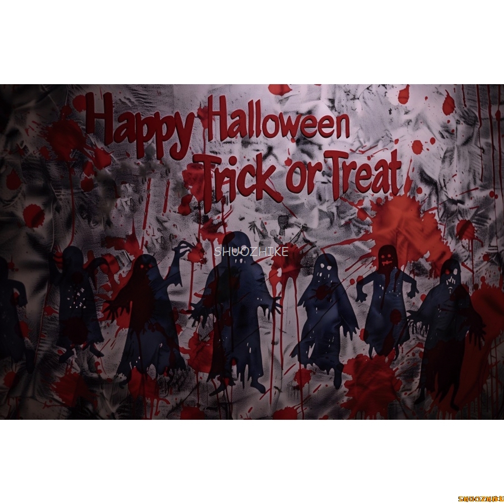 Happy Halloween Backdrop Horro - Photography Trick recension och pris