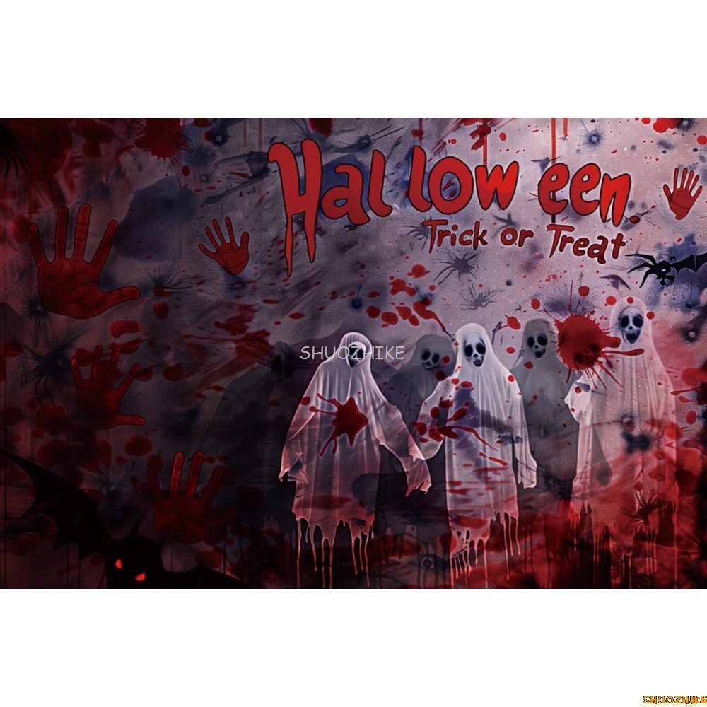 Happy Halloween Backdrop Horro - Photography Trick recension och pris