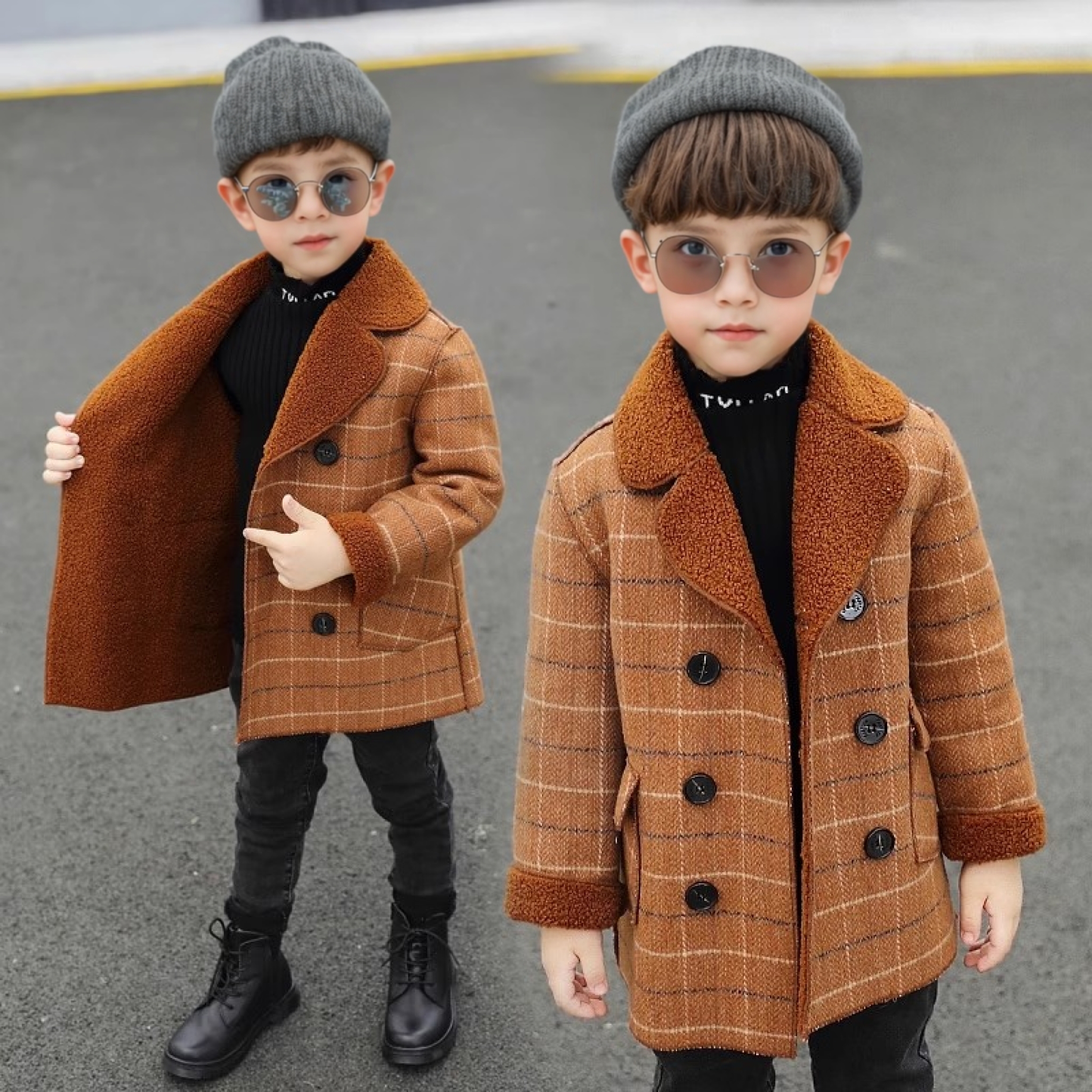 Little Boys Winter Thick Warm  - Photography Jacket recension och pris
