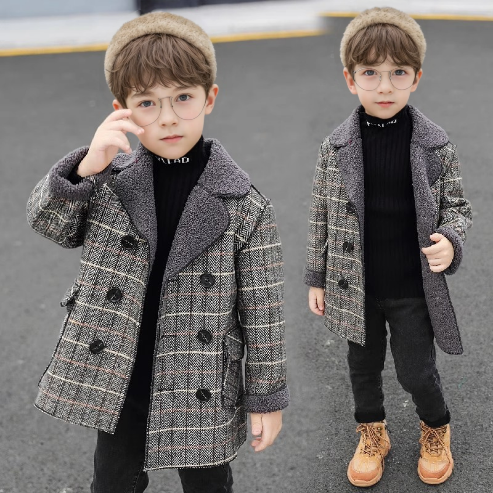 Little Boys Winter Thick Warm  - Photography Jacket recension och pris