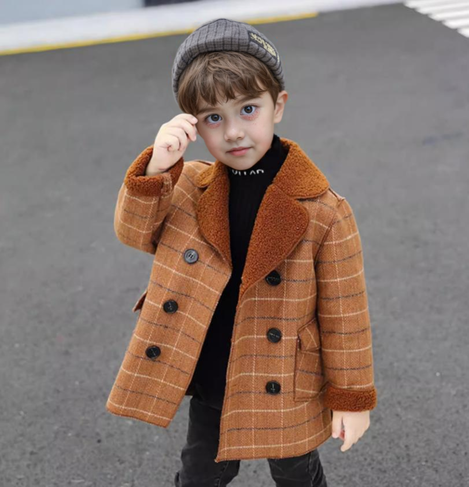 Little Boys Winter Thick Warm  - Photography Jacket recension och pris