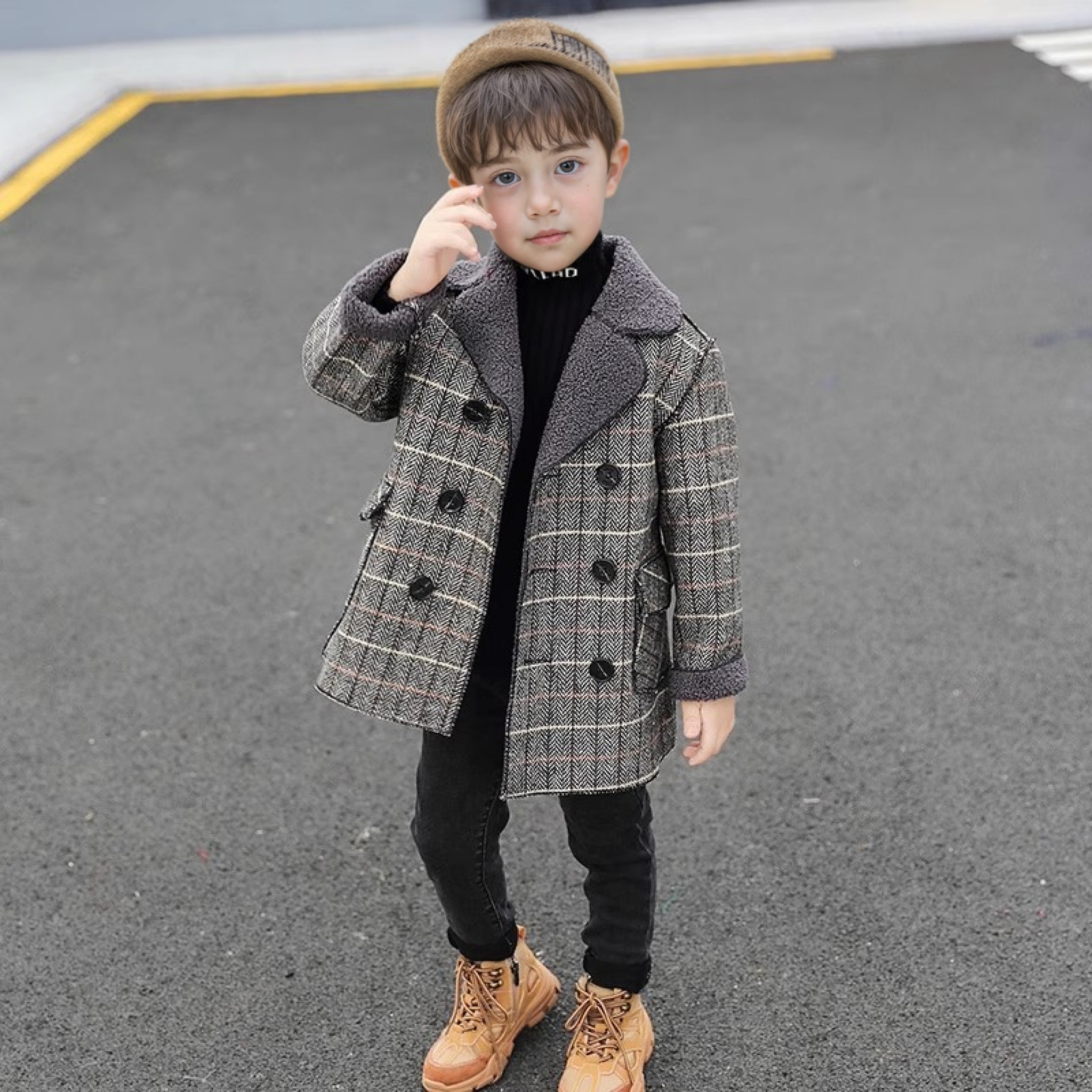 Little Boys Winter Thick Warm  - Photography Jacket recension och pris